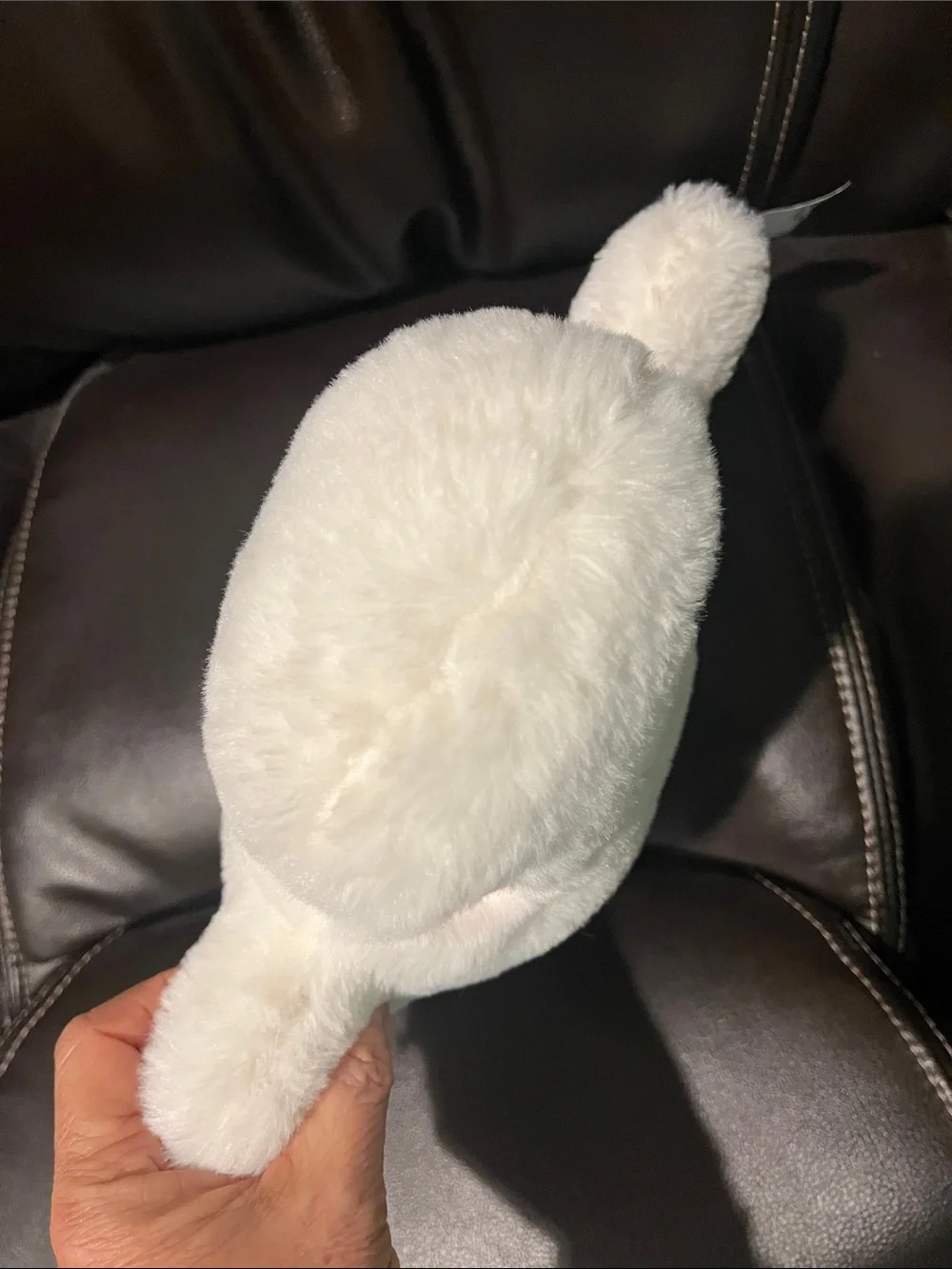 Halloween Fuzzy Ghost Plush Throw Pillow 12” NWT Celebrate Together Kohl's